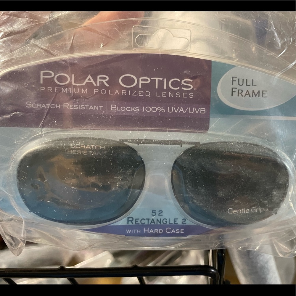 2 Polar optics clip on lenses